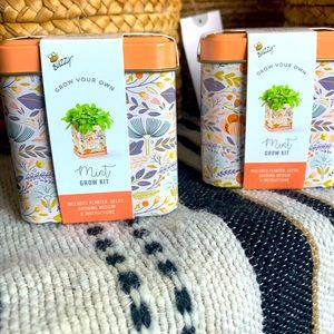 Mint Grow Kit (x1) - Planter, Seeds, Growing Medium & Instructions- Garden Kit